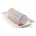 Buche Quenelle Silikomart stampo silicone tronchetto quenelle 24,5x9,5xh7,7 cm