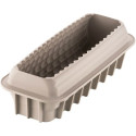 Buche Quenelle Silikomart stampo silicone tronchetto quenelle 24,5x9,5 x h 7,7 cm