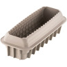 Buche Quenelle Silikomart stampo silicone tronchetto quenelle 24,5x9,5 x h 7,7 cm Buche Quenelle Silikomart stampo silicone tronchetto quenelle 24,5x9,5 x h 7,7 cm
