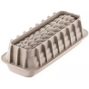 Buche Quenelle Silikomart stampo silicone tronchetto quenelle 24,5x9,5 x h 7,7 cm Buche Quenelle Silikomart stampo silicone tronchetto quenelle 24,5x9,5 x h 7,7 cm