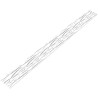 Osier Silikomart fascia silicone bianco per decoro vimini 557x50 h 7 mm Osier Silikomart fascia silicone bianco per decoro vimini 557x50 h 7 mm
