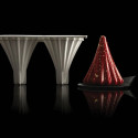 Astro 95 Silikomart: stampo silicone 8 monoporzioni a forma conica diametro 67 h 79 mm