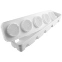 Mora & Lampone 110 Silikomart stampo silicone 3D con supporto in plastica per frutti  da 65 h 67 mm