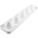 Mora & Lampone 110 Silikomart stampo silicone 3D con supporto in plastica per frutti  da 65 h 67 mm