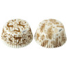 36 Pirottini Muffin in carta decoro Gold Elegant Christmas diametro 5 cm altezza 3,2 cm da Decora 36 Pirottini Muffin in carta decoro Gold Elegant Christmas diametro 5 cm altezza 3,2 cm da Decora