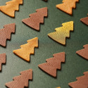 Chablon Tree Silikomart set 2 stampi per 72 decorazioni albero da 3,5 cm