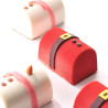 Buchette 140 Silikomart stampo silicone mini tronchetti 75x50 h 46 mm Buchette 140 Silikomart stampo silicone mini tronchetti 75x50 h 46 mm