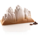 Tre cime 650 Silikomart stampo silicone bianco per torta cime dolomitiche da 21x8 h 11 cm