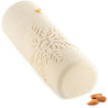 Snowfall bûche Silikomart: stampo silicone bianco tronchetto nevicata 25x8 cm h 58 mm