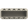 Snowfall bûche Silikomart: stampo silicone bianco tronchetto nevicata 25x8 cm h 58 mm Snowfall bûche Silikomart: stampo silicone bianco tronchetto nevicata 25x8 cm h 58 mm