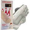 Snowfall bûche Silikomart stampo silicone bianco tronchetto nevicata 25x8 cm h 58 mm