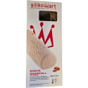 Snowfall bûche Silikomart stampo silicone bianco tronchetto nevicata 25x8 cm h 58 mm