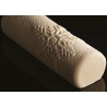 Snowfall bûche Silikomart stampo silicone bianco tronchetto nevicata 25x8 cm h 58 mm Snowfall bûche Silikomart stampo silicone bianco tronchetto nevicata 25x8 cm h 58 mm