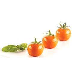 Pomodorino 14 Silikomart stampo silicone giallo 18 preparazioni pomodorini
