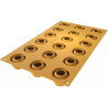 Pomodorino 14 Silikomart stampo silicone giallo 18 preparazioni pomodorini, linea Naturae Pomodorino 14 Silikomart stampo silicone giallo 18 preparazioni pomodorini, linea Naturae