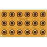 Stampo Pomodorino 14 in Silicone giallo da Silikomart Linea Naturae Stampo Pomodorino 14 in Silicone giallo da Silikomart Linea Naturae