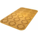 Corona Silikomart stampo silicone giallo 18 decori ghirlande di due diverse forme, linea Naturae