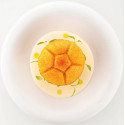 Stampo Michetta 92 pe 4 panini rosette soffiate in Silicone Giallo da Silikomart, linea Naturae