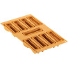Femore 32 Silikomart: stampo silicone giallo 9 preparazioni ossa, linea Naturae Femore 32 Silikomart: stampo silicone giallo 9 preparazioni ossa, linea Naturae