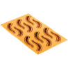 Peperoncino 13 Silikomart stampo silicone giallo 12 preparazioni peperoncino, linea Naturae Peperoncino 13 Silikomart stampo silicone giallo 12 preparazioni peperoncino, linea Naturae