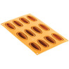Pannocchia 20 Silikomart stampo silicone giallo 12 preparazioni pannocchie, linea Naturae Pannocchia 20 Silikomart stampo silicone giallo 12 preparazioni pannocchie, linea Naturae