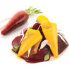 Carota 20 Silikomart stampo silicone giallo 12 preparazioni carota, linea Naturae