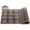 Air mat choux 583x384 mm Silikomart tappeto silicone microforato doppia faccia per bignè Air mat choux 583x384 mm Silikomart tappeto silicone microforato doppia faccia per bignè