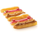 Air mat Éclair 583x384 mm Silikomart: tappeto silicone microforato doppia faccia per la cottura di éclairs