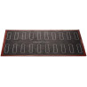 Air mat Éclair 583x384 mm Silikomart tappeto silicone microforato doppia faccia per éclairs Air mat Éclair 583x384 mm Silikomart tappeto silicone microforato doppia faccia per éclairs