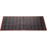 Air mat Éclair 583x384 mm Silikomart tappeto silicone microforato doppia faccia per éclairs Air mat Éclair 583x384 mm Silikomart tappeto silicone microforato doppia faccia per éclairs