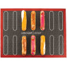 Tappeto in Silicone Air Mat Double Eclair 583 x 384 mm da Silikomart Tappeto in Silicone Air Mat Double Eclair 583 x 384 mm da Silikomart