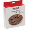 Tarte Ring Round ø19xh2 cm Silikomart anello tondo microforato per crostate in termoplastica Tarte Ring Round ø19xh2 cm Silikomart anello tondo microforato per crostate in termoplastica