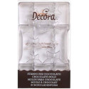 Stella Decora stampo cioccolato policarbonato 10 stelle da combinare per figure 3D
