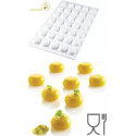 Stampo in silicone micro stone o micro pietre preziose, da 26 mm ed altezza 15 mm di Silikomart