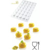 Stampo in silicone micro stone o micro pietre preziose, da 26 mm ed altezza 15 mm di Silikomart Stampo in silicone micro stone o micro pietre preziose, da 26 mm ed altezza 15 mm di Silikomart