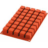 Micro cube SF263 Silikomart: stampo silicone 40 micro cubi da 2,4x2,4xh2,4 cm