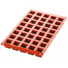 Micro cube SF263 Silikomart: stampo silicone 40 micro cubi da 2,4x2,4xh2,4 cm