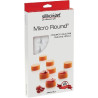 Micro round 5 Silikomart stampo silicone 35 micro cilindri da 24 x h 12 mm