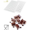Stampo in Silicone micro Rectangle o Micro Rettangoli, da 6 cm , altezza 39 mm di Silikomart Stampo in Silicone micro Rectangle o Micro Rettangoli, da 6 cm , altezza 39 mm di Silikomart