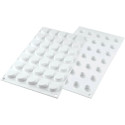 Stampo Micro Oval o Micro Ovali o Oblunghi, da 26,5 mm x 19,5 mm ed altezza 12,5 mm in silicone di Silikomart