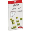 Micro oval 5 Silikomart stampo silicone 35 micro ovali da 26 x 19 x h 12 mm