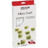 Micro oval 5 Silikomart stampo silicone 35 micro ovali da 26 x 19 x h 12 mm