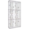 Tronchetto stampo cioccolato policarbonato 4 tronchetti Ø24 x 120 mm peso 50 g