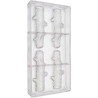 Tronchetto stampo cioccolato policarbonato 4 tronchetti Ø24 x 120 mm peso 50 g Tronchetto stampo cioccolato policarbonato 4 tronchetti Ø24 x 120 mm peso 50 g