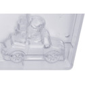 Auto babbo natale con doni stampo policarbonato cioccolato 6 tavolette 10x7,6 cm 70 g