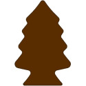 Tavoletta abete piatto di cioccolato 265 g stampo policarbonato tavoletta albero 205x135xh13 mm