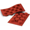 Stampo in silicone mini muffin o muffin piccolo, 11 cavita da 5,1 cm