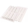 Cylindre 75 Silikomart: 1 cutter, 10 vassoi e stampo in silicone 8 cilindri 126x27 h 27 mm Cylindre 75 Silikomart: 1 cutter, 10 vassoi e stampo in silicone 8 cilindri 126x27 h 27 mm
