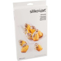 Madeleine Silikomart stampo silicone 6 maddalene 68x45 h 17 mm