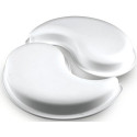 Kit Ying Yang 2500 ml di Silikomart è set 2 stampi in silicone bianco linea Top White da 230x195 h50 mm